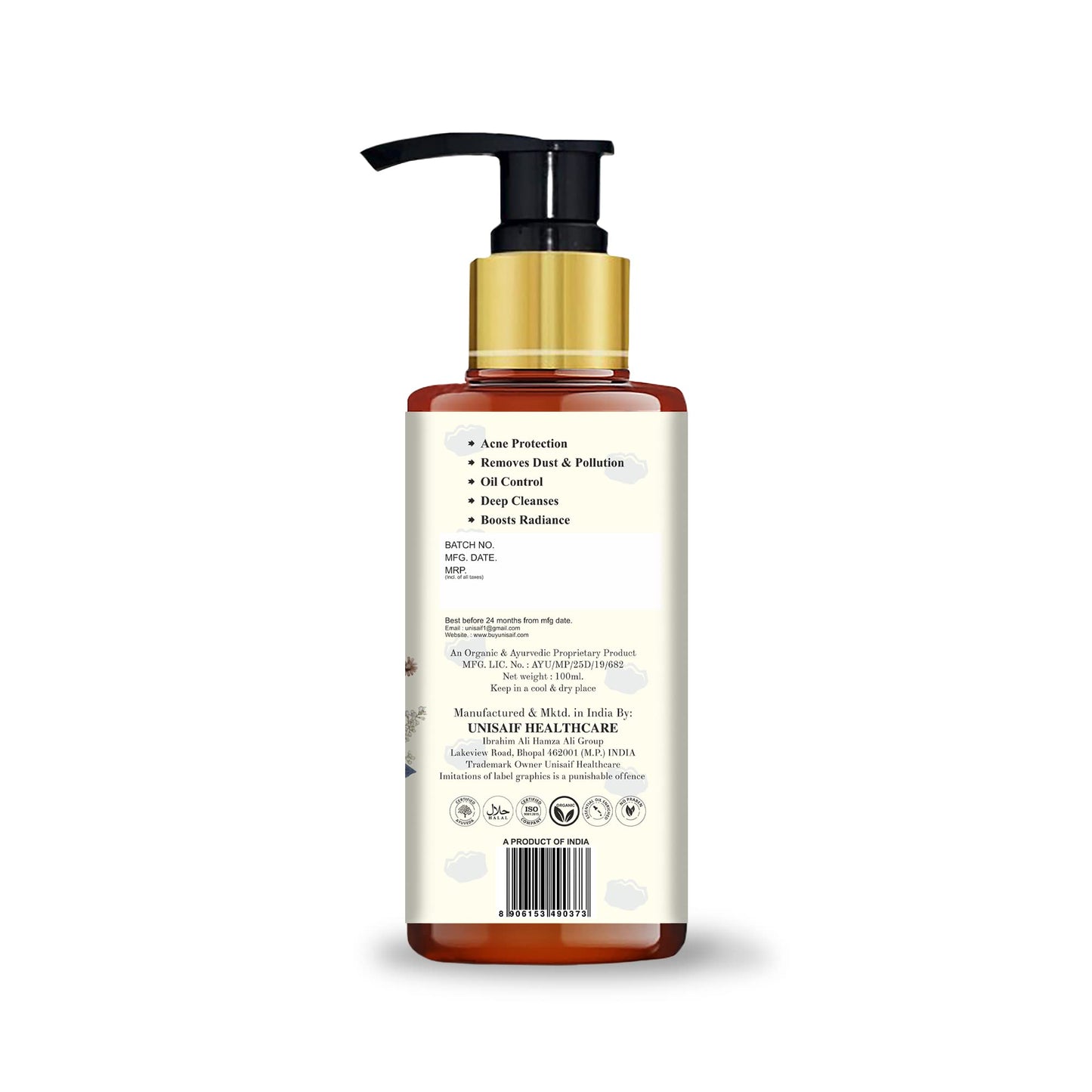 Unisaif face wash