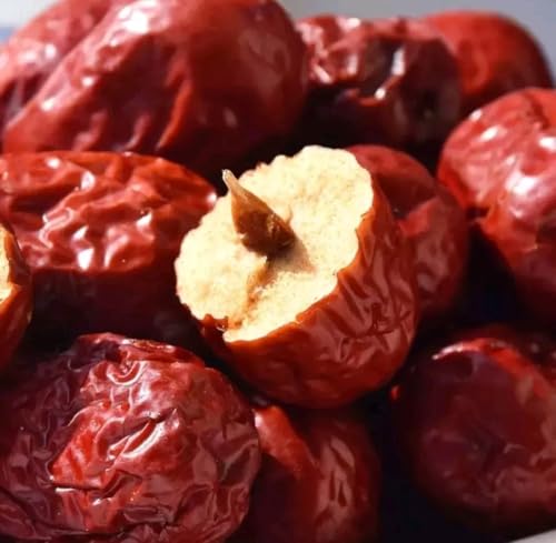 Premium Dried Jujube Fruit 1 kg - Great Snack for a Quick and Healthy Boost No Added Sugar, Vegan