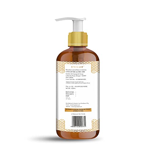 Unisaif Musk Organic Body Wash & Shower Gel Women and men's | Sulphate & Paraben Free| Skin Friendly| Nourishing (300ml)