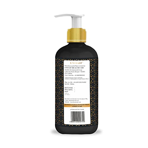 Unisaif Bukhoor Arabian Luxury Organic Body Wash & Shower Gel for Women & Men Ph Balanced, Skin Friendly, Sulphate & Paraben Free 300ml