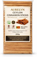 Ceylon Cinnamon Sticks (200G) | Cinnamon Quills | 100% Natural & Pure | Zimt | Cannelle | Canela | Danchini Sticks | Sweet and Aromatic 200G