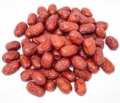 Premium Dried Jujube Fruit 1 kg - Great Snack for a Quick and Healthy Boost No Added Sugar, Vegan